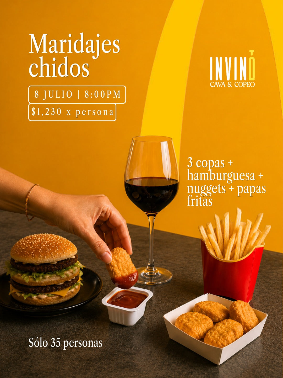 Maridaje Mcdonalds