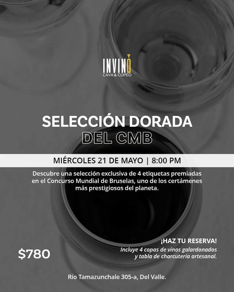 Cata Selección Dorada del Concours Mondial de Bruxelles