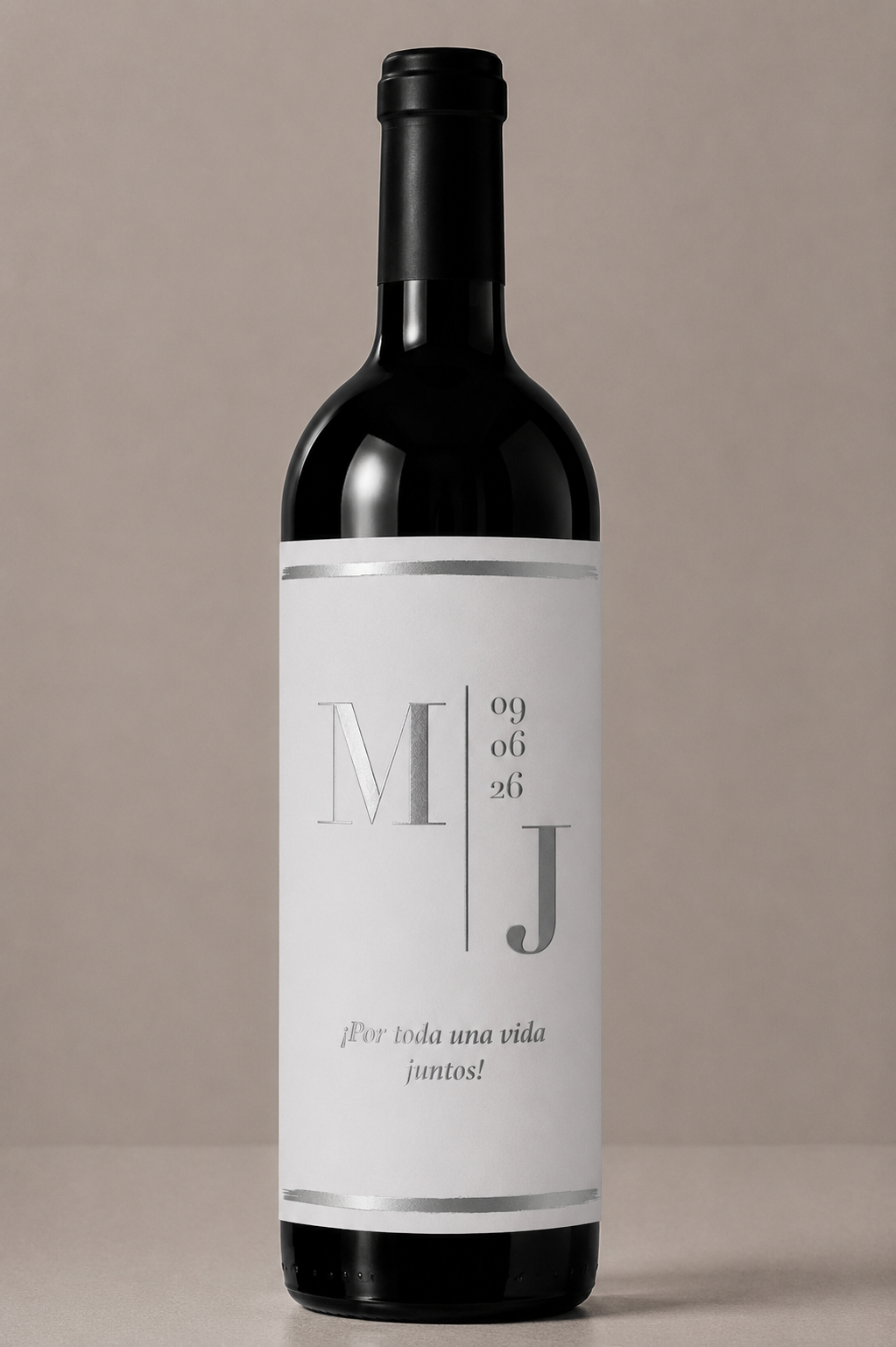 Etiqueta de vino personalizado