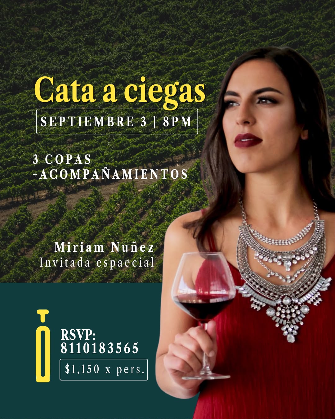 Cata a Ciegas con Miriam Nuñez