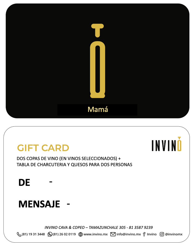 Invino Cava & Copeo Gift Card