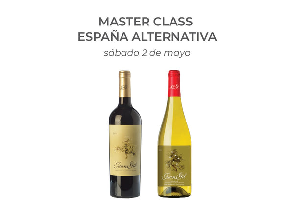Master Class - España Alternativa: Un Vino Tinto + Un Vino Blanco
