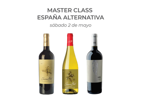 Master Class - España Alternativa: Dos Vinos Tintos + Un Vino Blanco