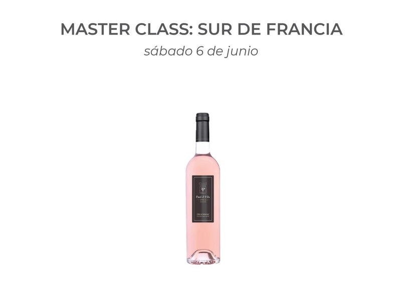 MasterClass - Sur de Francia: Vino Rosado