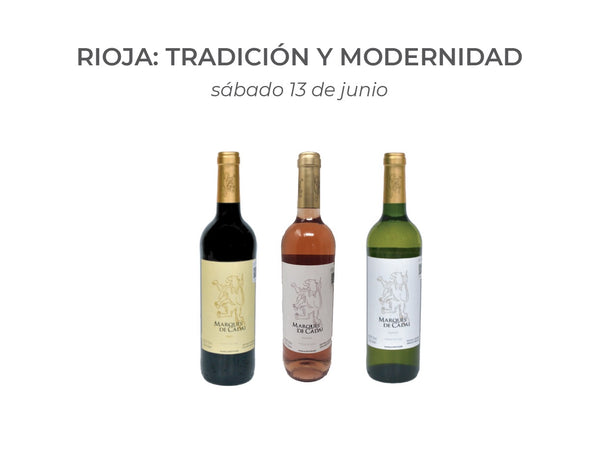Rioja: Tradición y Modernidad: Un Vino Tinto + Vino Blanco + Vino Rosado